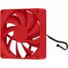 Computerventilator HYTE FA12-RR-4 120 mm, 1500 tpm, 72 m³/h, 1,6 mmH2O, fluïdumdynamisch lager, rood, 4-pack