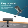 Meervoudig stopcontact DIGITUS 3-voudig met 2×USB-A & 1×USB-C, 3 AC-stopcontacten type E/F, 1,5 m kabel, zwart
