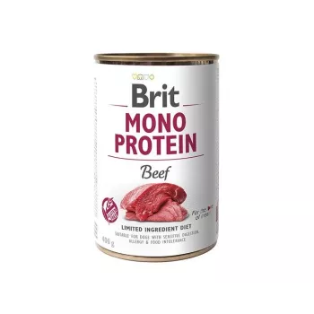BRIT Mono Protein Beef – natvoer voor honden – 400 g