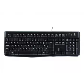 Desktop MK120, bedraad, USB, QWERTZ, zwart, muis inbegrepen