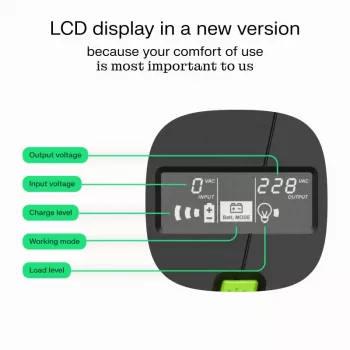Green Cell UPSLP700 USV (uninterruptible power supply) Line-Interactive 1 kVA 700 W 4 AC-uitgangen
