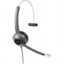 Cisco 521 Wired Single – headset – on-ear – bedraad – 3,5mm-stekker (CP-HS-W-521-USB=)
