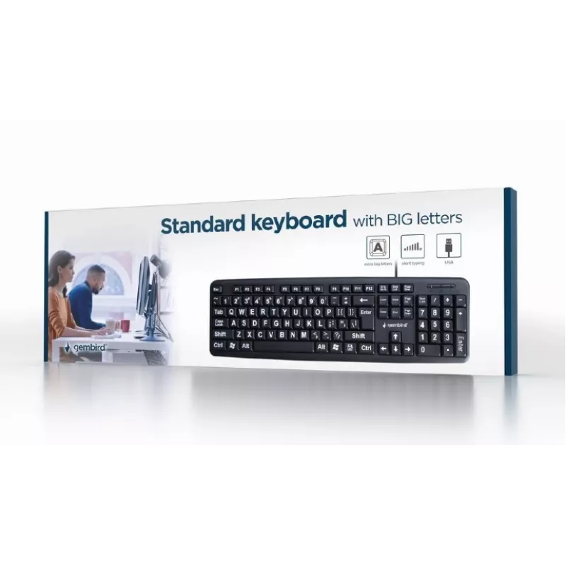 Standaard toetsenbord USB voor senioren
