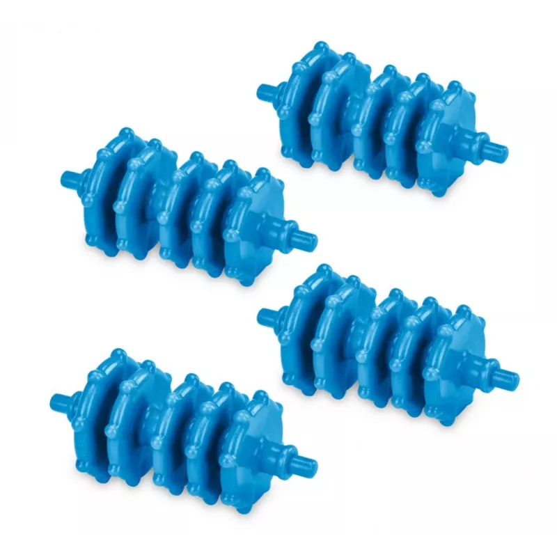 MPM MMS-01 voetmassageapparaat blauw, wit