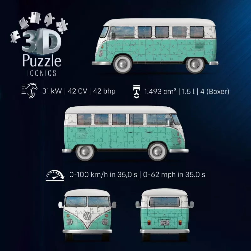 Puzzel Ravensburger Volkswagen T1 162 stukjes
