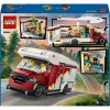 Constructiespeelgoed LEGO City avontuurcamper 60454, 385 onderdelen, hoogte 80 mm, voor kinderen vanaf 6 jaar