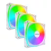 MONTECH RX120 PRO wit 120mm ARGB reverse blade 3-pack