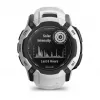 Garmin Instinct 2X Solar 2,79 cm (1,1) MIP 50 mm digitaal 176 x 176 pixel touchscreen wit GPS (satelliet)