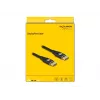 DeLOCK DisplayPort-kabel 8K 60 Hz 3 m zwart metaal