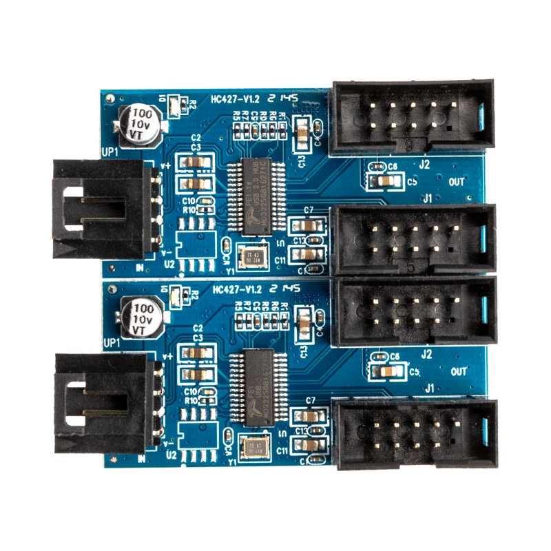 USB 2.0-hub Akasa AK-CBUB64-30BK 1-naar-4-poort USB 2.0