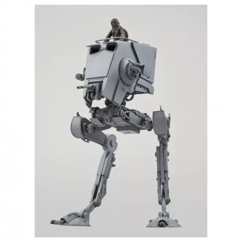 Bouwpakket van een gepantserd gevechtsvoertuigmodel REVELL AT-ST 1:48, hoogte 182 mm