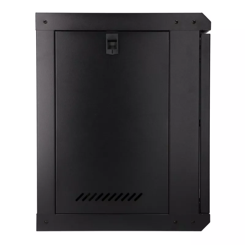 EXTRALINK LITE 9U 530X400 wandmontage-rackkast, zwart, met legbord