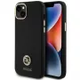 GUESS | GUHCP15M4DGPK | Backcover | Apple | iPhone 15 Plus/14 Plus | TPU, siliconen, microvezel | zwart