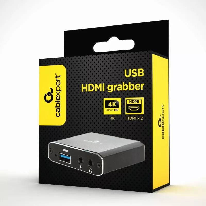 Gembird UHG-4K2-01 USB-grafische adapter zwart