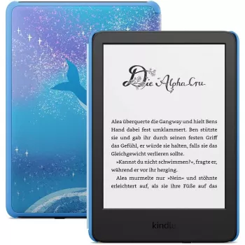 E-bookreader Amazon Kindle Kids touchscreen 16 GB Wi-Fi zwart blauw