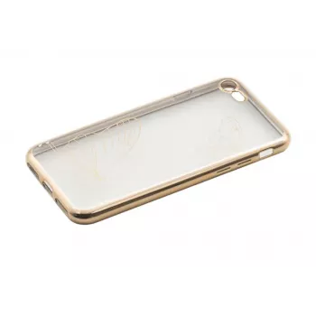 Cover Tellur iPhone 7 TLL121211 goud transparant
