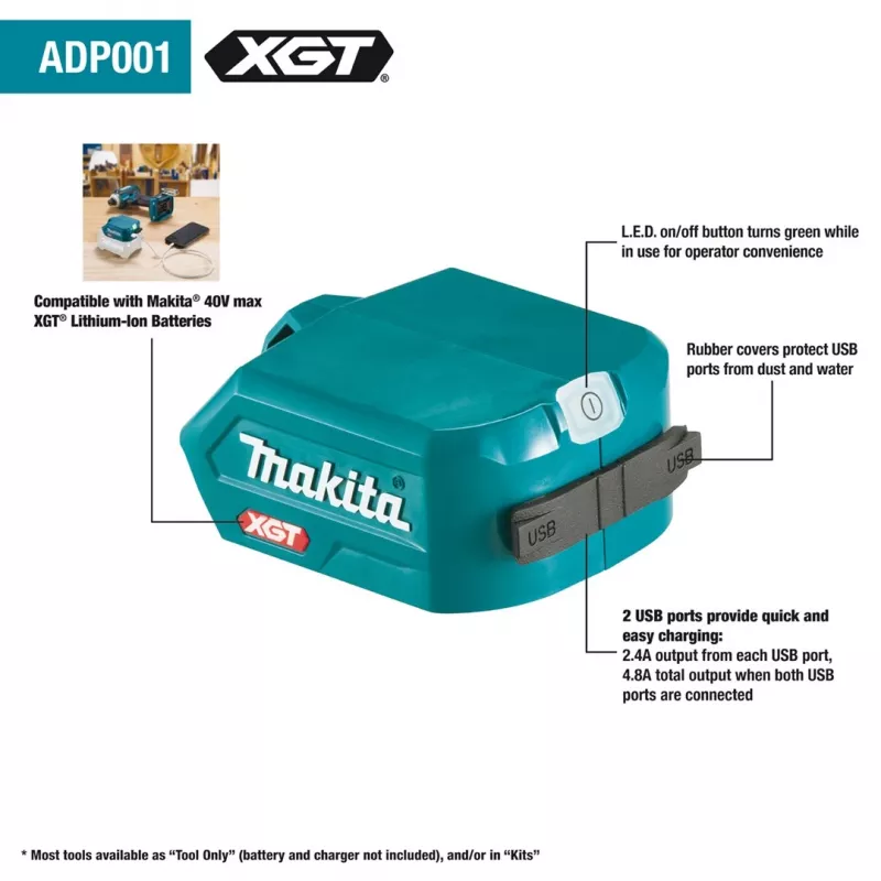Makita ADP001G acculader