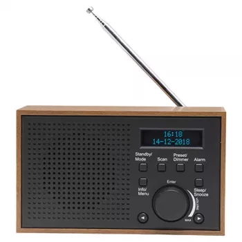 Radio Denver DAB-46DARK grijs