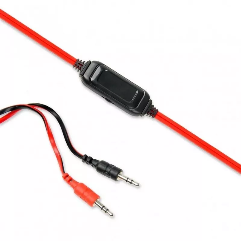 Hoofdtelefoon met microfoon I-Box HPI 1528 MV zwart