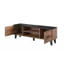 Cama TV-standaard LOTTA 160 2D2K wotan eiken/mat zwart