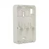 Opbouw- en verdeeldoos DELOCK 86262, wit, 82×120×31 mm