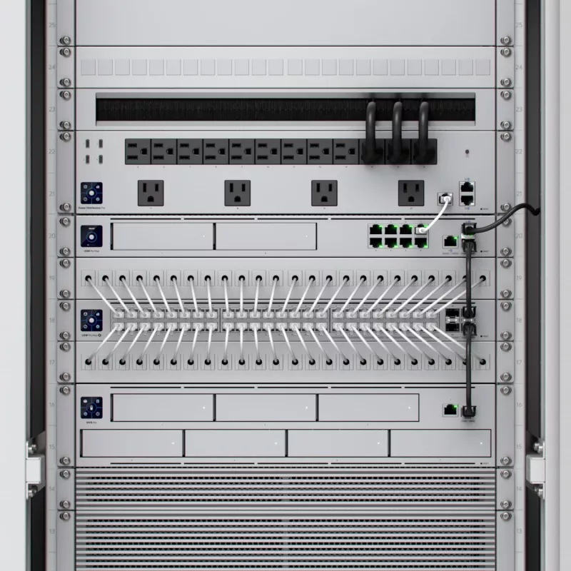 Kabelinzetstuk Ubiquiti UACC-Keystone-Blank-Insert-TH wit polycarbonaat