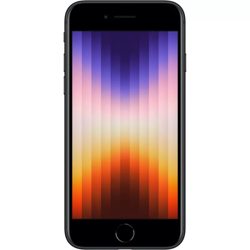 iPhone SE 2022 128GB dual-sim midnight 11,94 cm 4,7 inch IPS LCD-display iOS 15. 12MP camera