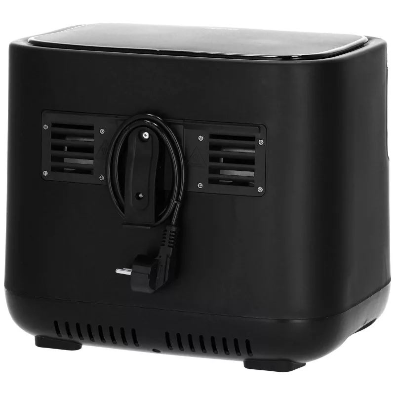 Heteluchtfriteuse Severin FR 2453 Double 3,25 L 2850 W zwart zilver
