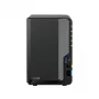 Synology DS225+ 2 bay NAS desktop Intel® Celeron® J4125 2 GB DDR4 Synology DSM zwart – alleen Synology HDD