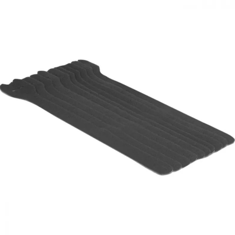 Delock klittenbandkabelbinder L 240 mm x B 13 mm 10 stuks zwart