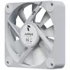 Behuizingsventilator APNX FP1-RQ 120 PWM ARGB-WT 120mm, PWM-regeling, ARGB wit frame