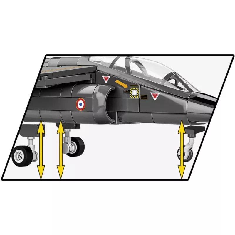 Bouwstenen COBI Alpha Jet Armed Forces 364 onderdelen