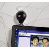 Hama 00053950 Spy Protect HD webcam, 1,3 MP, 1280 x 720, 30 fps, ingebouwde microfoon, USB 2.0, zwart