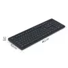 Draadloos toetsenbord WK-200 zwart