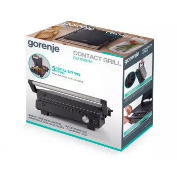 Gorenje multifunctionele grill | GCG2000M | grill | zwart