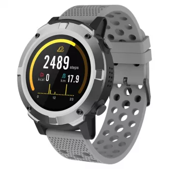 Denver SW-660 GPS-smartwatch, 1,3" AMOLED, grijze band