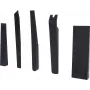 Kunststof kegset ks tools 911.8160, slagvast, 5 stuks