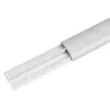Aluminium kabelgoot MACLEAN MC-814 S, zilver – opbouw kabelgoot