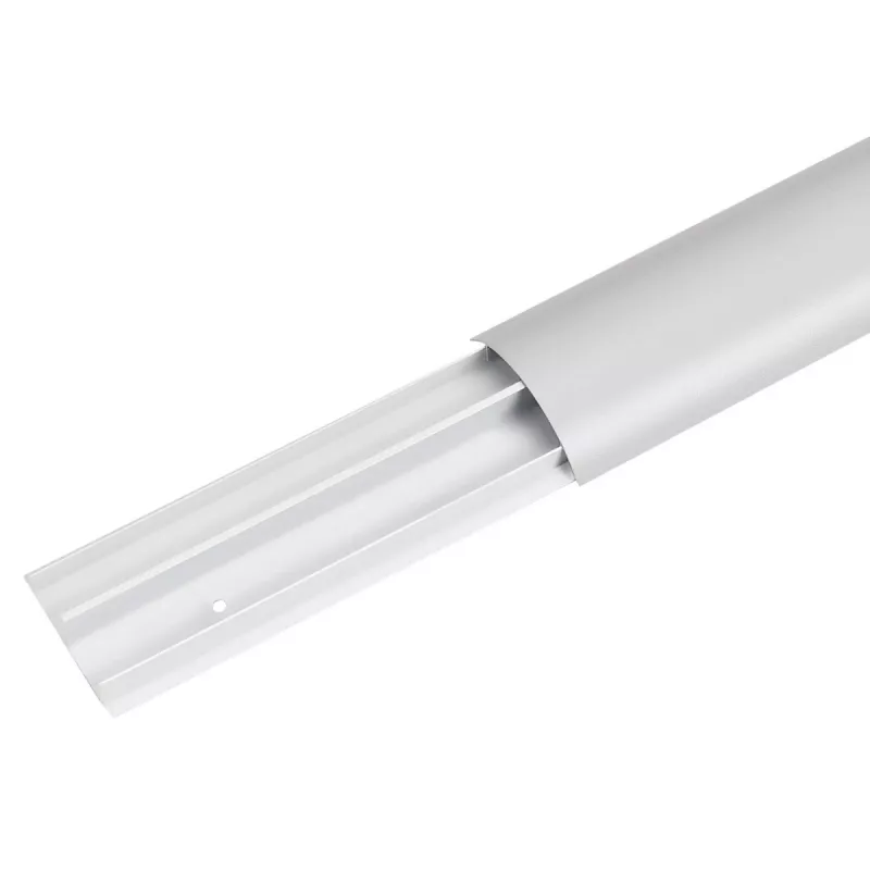 Aluminium kabelgoot MACLEAN MC-814 S, zilver – opbouw kabelgoot