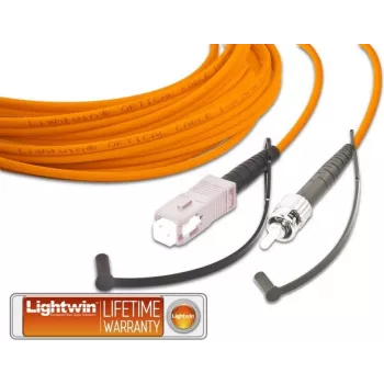 Lightwin hoogwaardige simplex LWL-patchkabel, MM OM2, SC - ST LWL-patchkabel (LSP-50 SC-ST 2.0)