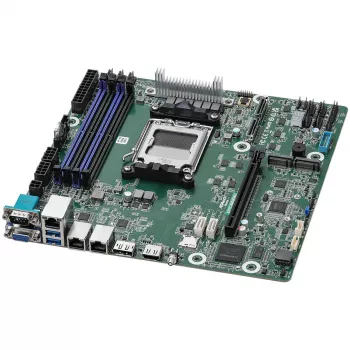 Moederbord ASRock EPYC4000D4U KNOLL3 X300 Micro ATX Socket AM5 DDR5 4 DIMM 48GB SATA III Gigabit LAN
