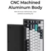 Mechanisch toetsenbord Keychron Q1 Max 75% met Banana Switches, Carbon Black