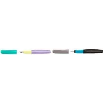 Pelikan vulpen Twist M Color Blocking dark (300010112)
