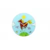 NeXtime klok 8812 Jump for joy, Ø30 cm, wandklok, blauw/meerkleurig