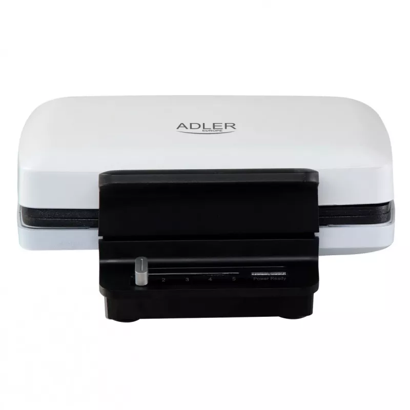 Wafelijzer Adler AD 3085 — 1200 W, 2 rechthoekige wafels 9×13 cm, instelbare temperatuur, antiaanbakplaten