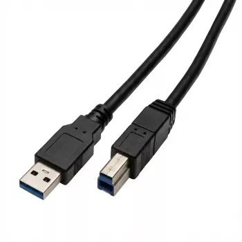 USB-A naar B-kabel Captiva 80292, 2 m, zwart