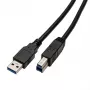 USB-A naar B-kabel Captiva 80292, 2 m, zwart
