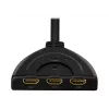LogiLink - Video-/audiosplitter/switch - 3 x HDMI - desktop
