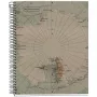 Miquelrius notitieblok wereldkaartdesign recycled A5 80 vel (vrachtverzending)