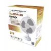 Esperanza EHF003WE, 12'' tafelventilator, wit en grijs
